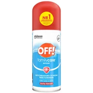 Problemy skórne - OFF! Family Care, suchy aerozol przeciw komarom, DEET 15%, 100 ml - miniaturka - grafika 1