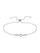 Bransoletki - Tamaris Srebrna bransoletka z cyrkoniami - miniaturka - grafika 1