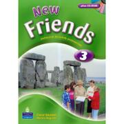 Podręczniki dla szkół podstawowych - Longman New Friends 3 Podręcznik z płytą CD i Sprawdzianem Szóstoklasisty - Skinner Carol, Mariola Bogucka - miniaturka - grafika 1