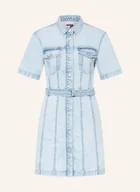 Sukienki - Tommy Jeans Sukienka Jeansowa blau - miniaturka - grafika 1