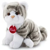 Maskotki i pluszaki - Trudi pluszowy kotek, Szaruś - miniaturka - grafika 1