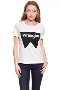 Wrangler, T-shirt damski, Festival Tee Offwhite W7016Ev02, rozmiar S - Koszulki i topy damskie - miniaturka - grafika 1