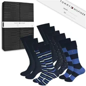 Skarpetki męskie - TOMMY HILFIGER Komplet Skarpet M��skich 5 Par Bawe��niane Komfort Rozmiar 39/42 - miniaturka - grafika 1