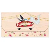 Powieści i opowiadania - Koperta upominkowa drewniana Ślub - miniaturka - grafika 1