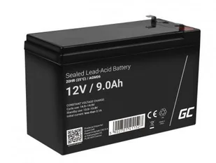 AKUMULATOR AGM Green Cell VRLA 12V 9Ah  -  - 38 sklepów w całej Polsce - Baterie do zasilaczy awaryjnych UPS - miniaturka - grafika 1