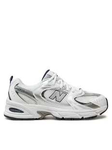 New Balance Sneakersy GR530SB1 Biały - Buty dla dziewczynek - miniaturka - grafika 1