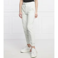 Dresy damskie - Patrizia Pepe Spodnie dresowe | Regular Fit - miniaturka - grafika 1