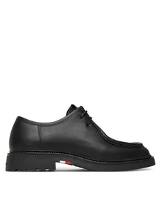 Tommy Hilfiger Mokasyny Comfort Lwt Moc Toe FM0FM05588 Czarny - Mokasyny męskie - miniaturka - grafika 1