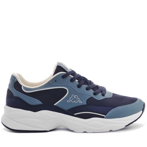 Kappa Logo Siliam Wygodne i stylowe niskie buty sportowe, kolor granatowy i szary horyzont, rozmiar 39