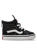 Buty dla dziewczynek - Vans Tenisówki Sk8-Hi Zip VN000XG5Y281 Czarny - miniaturka - grafika 1