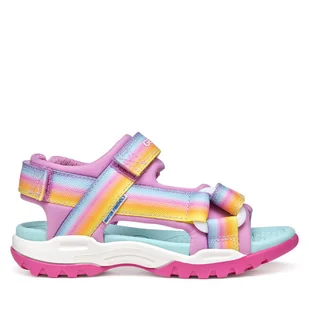 Sandały Geox Jr Borealis J550WA 015AN C8F0G M Różowy - Buty dla dziewczynek - miniaturka - grafika 1