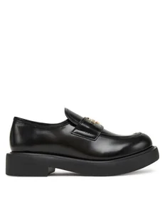 LOVE MOSCHINO Loafersy JA10404G1NJD000041 Czarny - Półbuty damskie - miniaturka - grafika 1