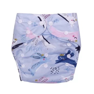 Simed Mila Pieluszka wielorazowa z kieszonką 3-15kg z wkładem z mikrofibry - ZAJĄCZKI - Pieluchy - miniaturka - grafika 1