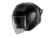 Kaski motocyklowe - Kask Otwarty Shark Skwal Jet Cup Blank CzarnyM - miniaturka - grafika 1