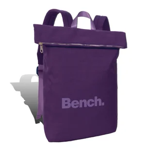 Bench damski młodzieżowy plecak miejski nylonowy fioletowy D2ORI314V - Plecaki Bench damski młodzieżowy plecak miejski nylonowy fioletowy D2ORI314V - Plecaki - miniaturka - grafika 1