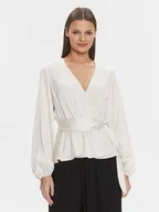 Bluzki damskie - Guess Bluzka Juley W4RH68 WEFC2 Biały Regular Fit - miniaturka - grafika 1