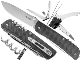 Ruike Scyzoryk LD42-B wielofunkcyjny czarny 340-018 - Noże - miniaturka - grafika 12