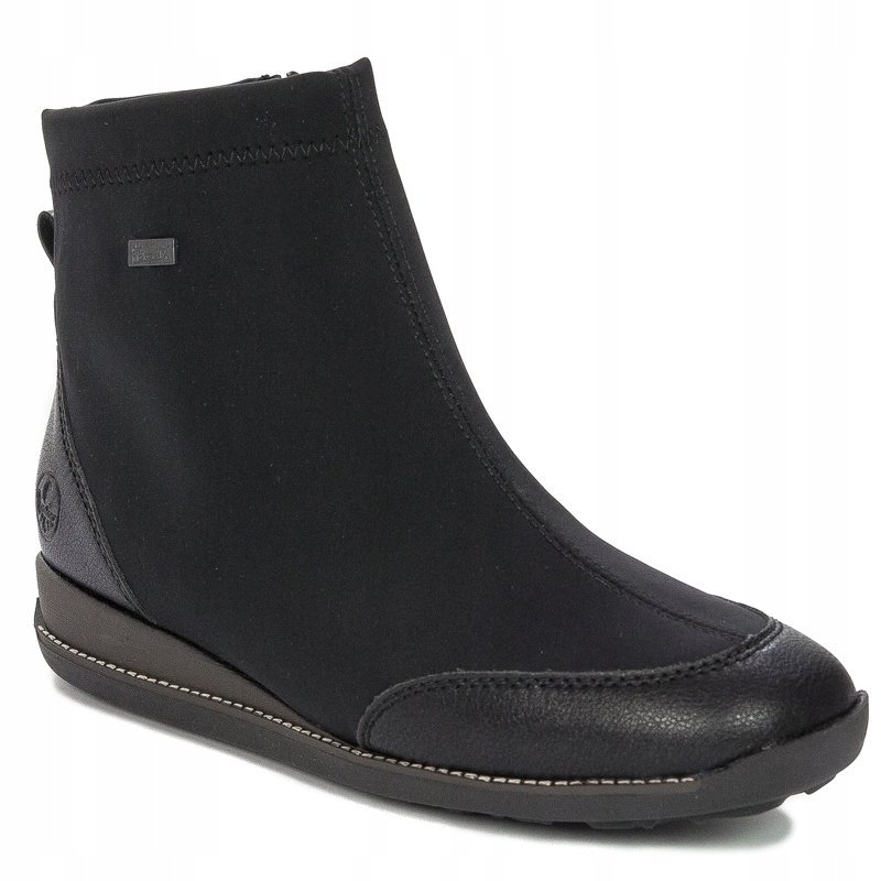 Botki Rieker 44276-00 Black ocieplane czarne r.40