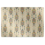 Podnóżki, podpórki, podkładki - Podkładka pod krzesło Styl aztecki 140x100 cm - miniaturka - grafika 1