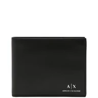 Portfele - Armani Exchange Skórzany portfel - miniaturka - grafika 1