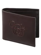 Portfele - TATUUM Skórzany portfel w kolorze brązowym - 9 x 11 cm - miniaturka - grafika 1