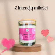 Świece - Z intencją miłości Świeca sojowa z drew. zamknięciem 250 ml - miniaturka - grafika 1