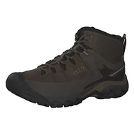 Buty trekkingowe męskie - KEEN Męskie buty trekkingowe Targhee Iii wodoodporne średni wysoki stan, Bungee przewód czarny - 51 EU - miniaturka - grafika 1