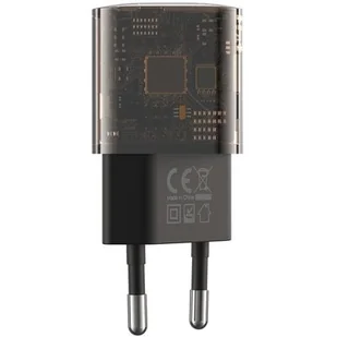 XO Clear Ładowarka sieciowa CE05 PD 30W QC 3.0 18W 1x USB 1x USB-C dymiona - Ładowarki do telefonów - miniaturka - grafika 1