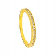 Pierścionki - Złoty Pierścionek - Białe Kamienie - Pr. 333 - miniaturka - grafika 1