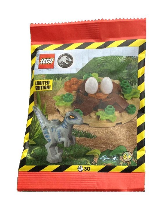 LEGO Jurassic World Zestaw - Raptor with Nest 122402 polybag klocki