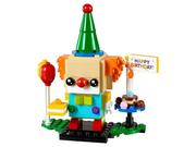 Klocki - LEGO Brickheadz, Klaun Z Urodzinowego Przyjęc, 40348 - miniaturka - grafika 1