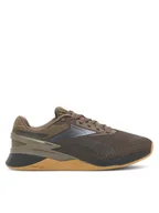 Buty sportowe męskie - Reebok Buty Nano X3 100033785-M Brązowy - miniaturka - grafika 1