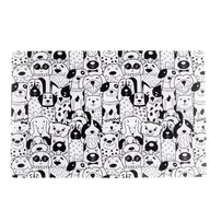 Obrusy i serwetki - Mata stołowa ZWIERZAKI 28 x 43 cm - miniaturka - grafika 1