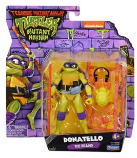 Wojownicze Żółwie Ninja Movie Mutatnt Mayhem podstawowa figurka akcji DONATELLO BASIC FIGURE - Figurki dla dzieci - miniaturka - grafika 1