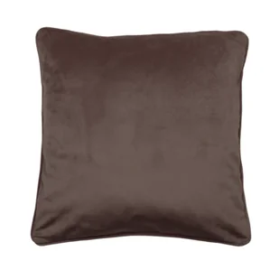 Poszewka VELUTTO 45 x 45 cm brązowy - Poszewki na poduszki - miniaturka - grafika 1