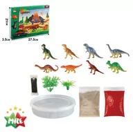 Zabawki interaktywne dla dzieci - Scena 3D dinozaury DIY - miniaturka - grafika 1