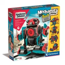 CLEMENTONI Laboratorium Mechaniki Junior Robot 50719 50719 - Zabawki konstrukcyjne - miniaturka - grafika 1