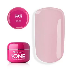 Base One Cover Medium maskujący żel UV do paznokci 100g - Lakiery hybrydowe - miniaturka - grafika 1