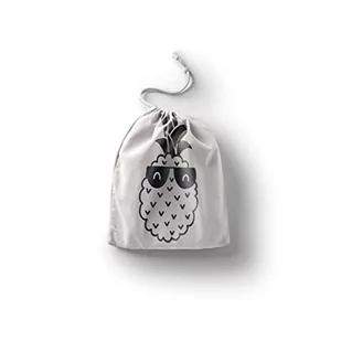 Bonamaison Torba na produkty bawełniane z nadrukiem ze sznurkiem, torba na zakupy wielokrotnego użytku, biodegradowalne torby ekologiczne, torba podróżna, saszetka, torba na zakupy, przyjazna dla - Torby podróżne - miniaturka - grafika 1