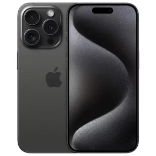 [outlet] Apple iPhone 15 Pro 256 GB Black Titanium - Telefony OUTLET - miniaturka - grafika 1