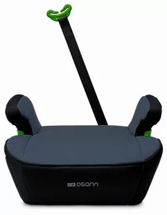 Podstawka Osann Junior Isofix i-Size z pasem Gurtfix  - Nero od 126-150cm wzrostu - Foteliki samochodowe - miniaturka - grafika 1