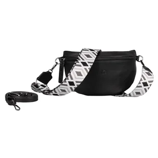 TOM TAILOR MENA damska torba na pasek, czarna, czarny, S - Torebki damskie - miniaturka - grafika 1