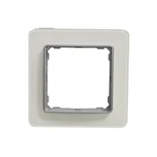 Klawisze i ramki - Ramka pojedyncza Schneider Sedna Elements SDD360801 biała Design Elements - miniaturka - grafika 1