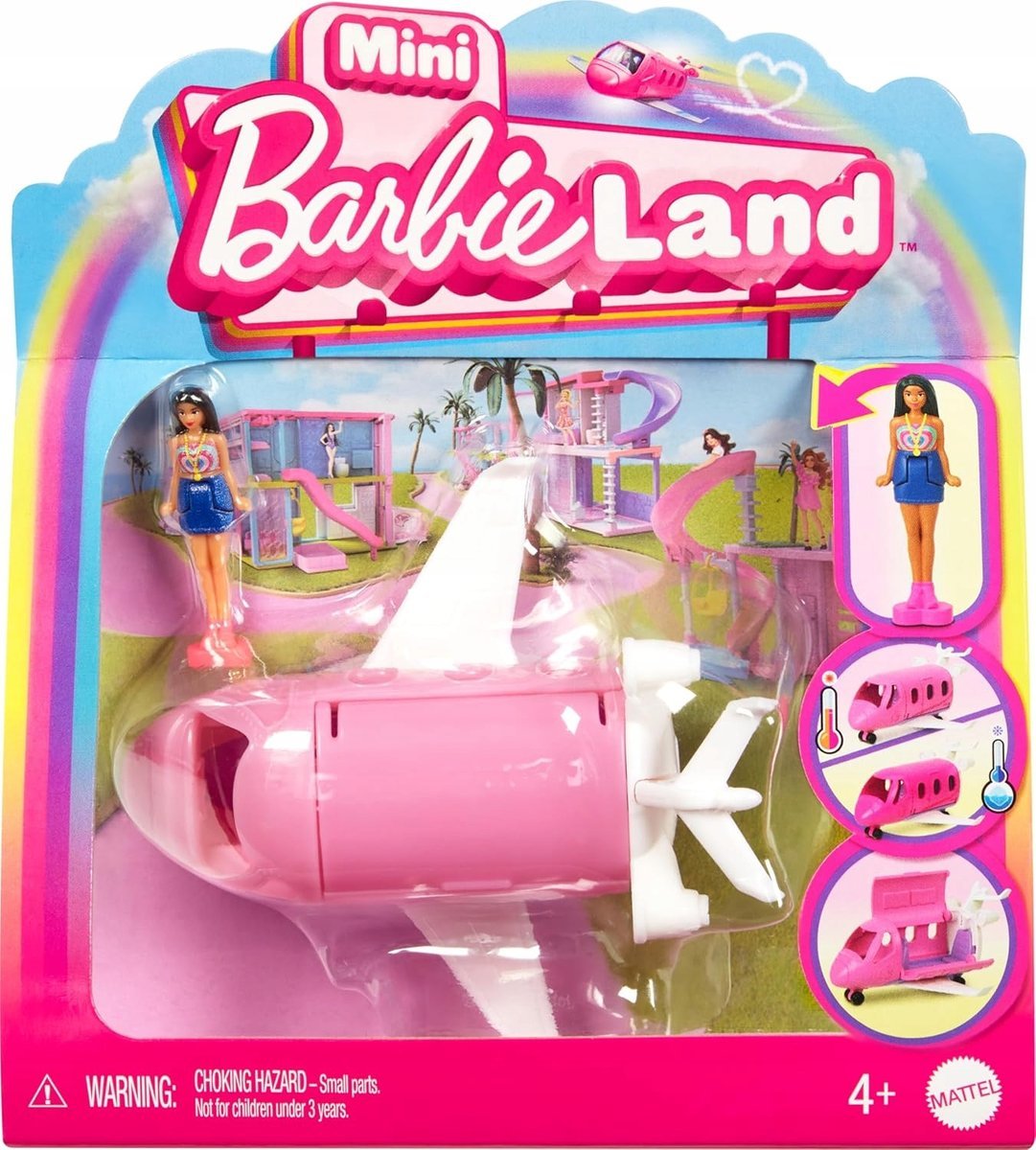 Barbie Mini Barbieland Samolot Samolocik Akcesoria Prezent Dla Dziewczynki