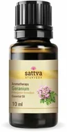 Aromaterapia - Olejek Eteryczny Geraniowy, Sattva, 10 ml - miniaturka - grafika 1