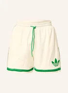 Spodenki damskie - Adidas Originals Szorty Originals Basketball beige - miniaturka - grafika 1