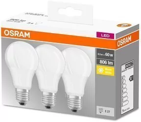 Osram Żarówka LED 8,5W 806lm E27 2700K 4052899955493 - Żarówki LED - miniaturka - grafika 1