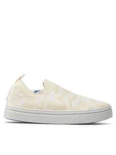Reebok Tenisówki Onlux Slip On GZ6384 Beżowy - Trampki damskie - miniaturka - grafika 1