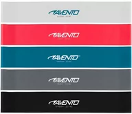 Gumy, taśmy, ekspandery - Avento Zestaw 5 gum do ćwiczeń taśmy 4,5 22,7kg 42SA-MLT - miniaturka - grafika 1