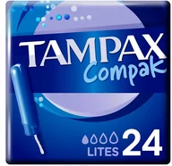 Tampony - Tampax, Tampony z aplikatorem, Compak Lites, 24 szt. - miniaturka - grafika 1